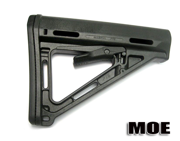 MAG-PUL PTS MOE STOCK ( Black ) AIRSOFT